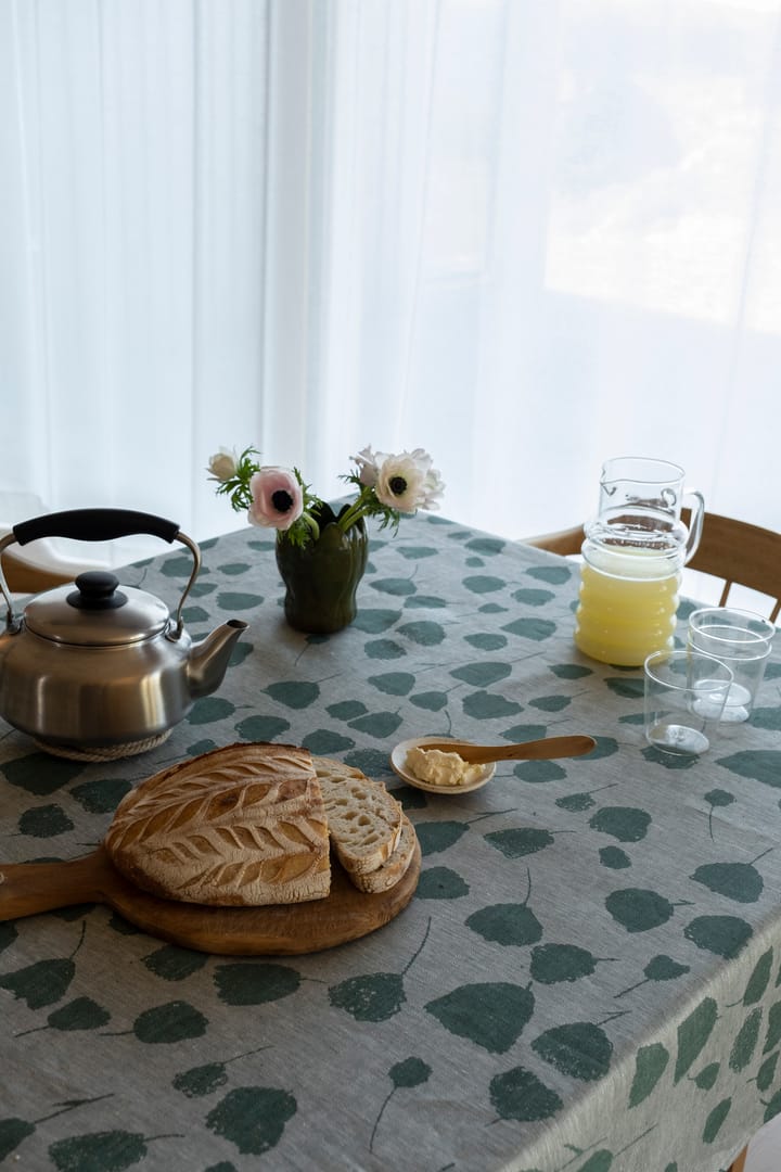 Bouquet table cloth 147x147 cm - Green-off-white - Fine Little Day