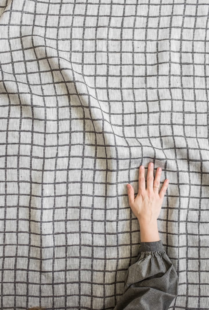 Checkered fabric, Black-white Fine Little Day