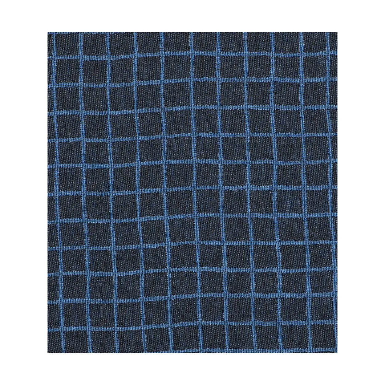 Fine Little Day Checkered fabric Blue-black | Scandinavian Design | Fabric by the metre | Blue
