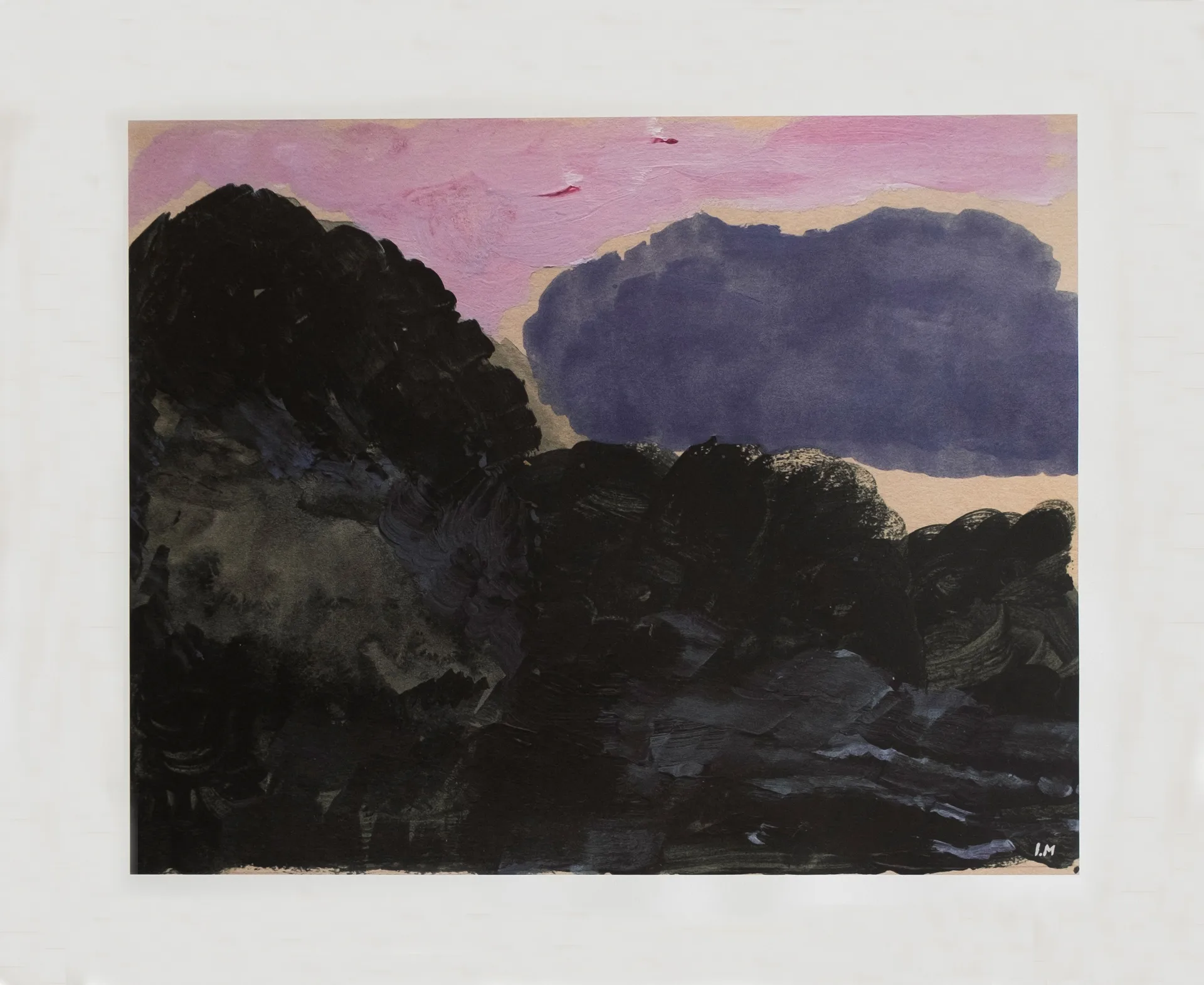 Cloud poster 40x50 cm, multi Fine Little Day