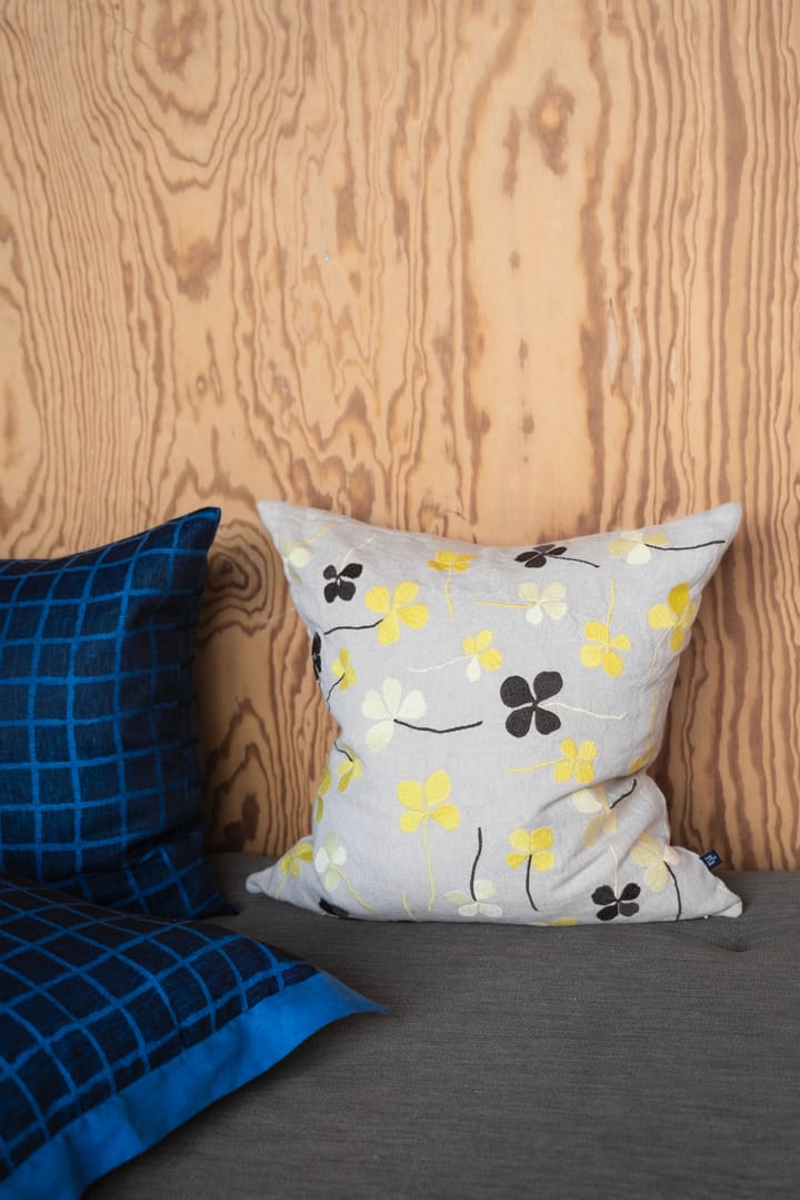 Clover pillowcase 48x48 cm - Yellow - Fine Little Day