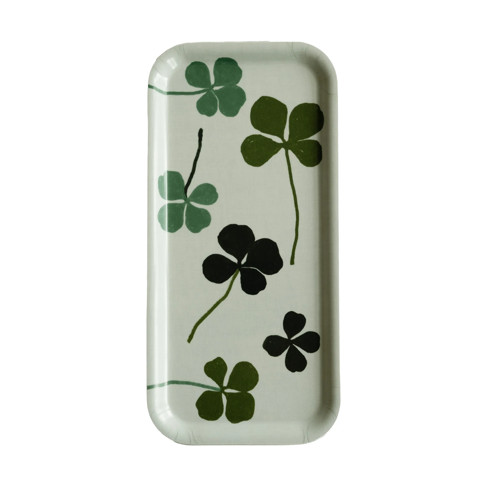 Clover tray, Green, 13x27 cm Fine Little Day