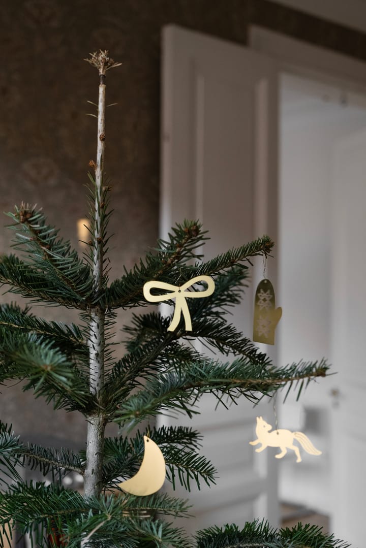 Fine Little Day Christmas decoration Moon, Brass Fine Little Day