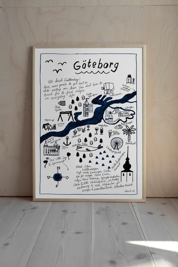 Göteborg poster - 50x70 cm - Fine Little Day