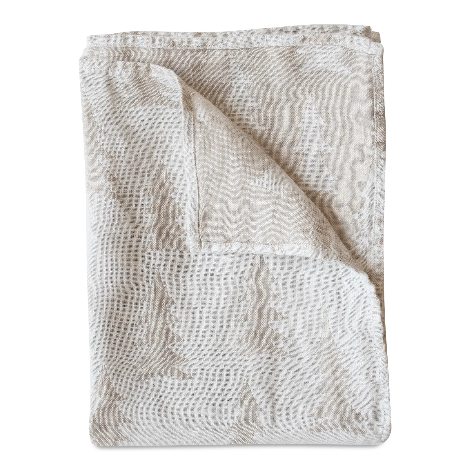 Gran jacquard-woven towel 90x139 cm, sand-white Fine Little Day
