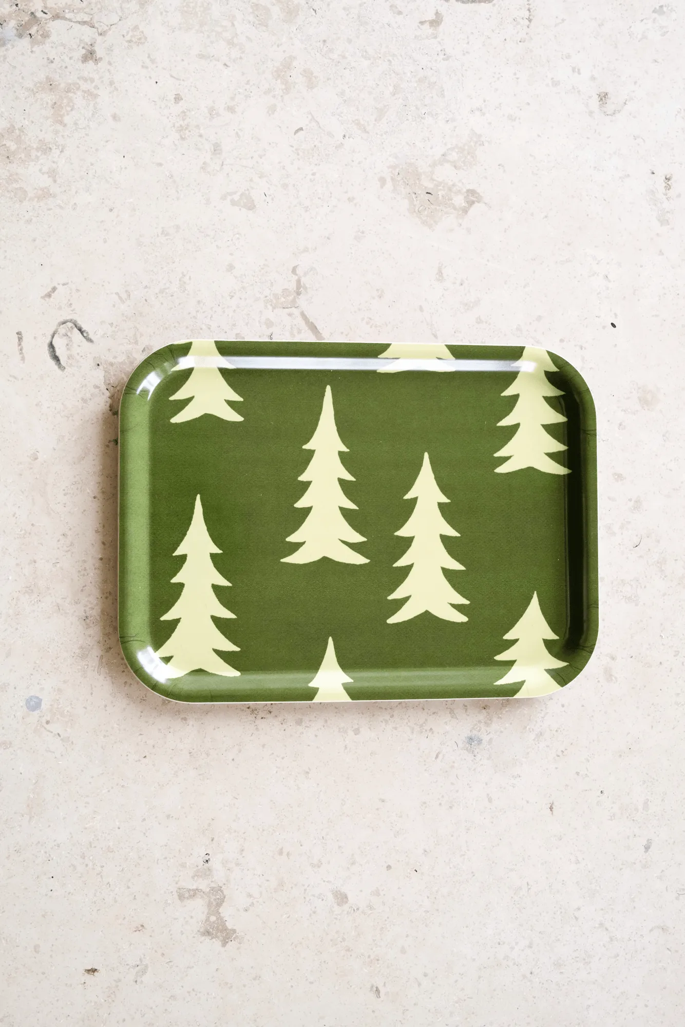 Gran tray 20x27 cm, Green Fine Little Day