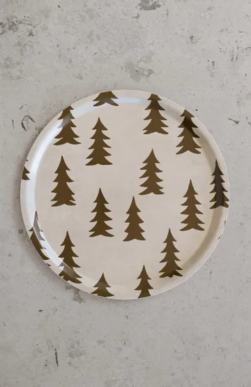 Gran tray - Brown, Ø38 cm - Fine Little Day