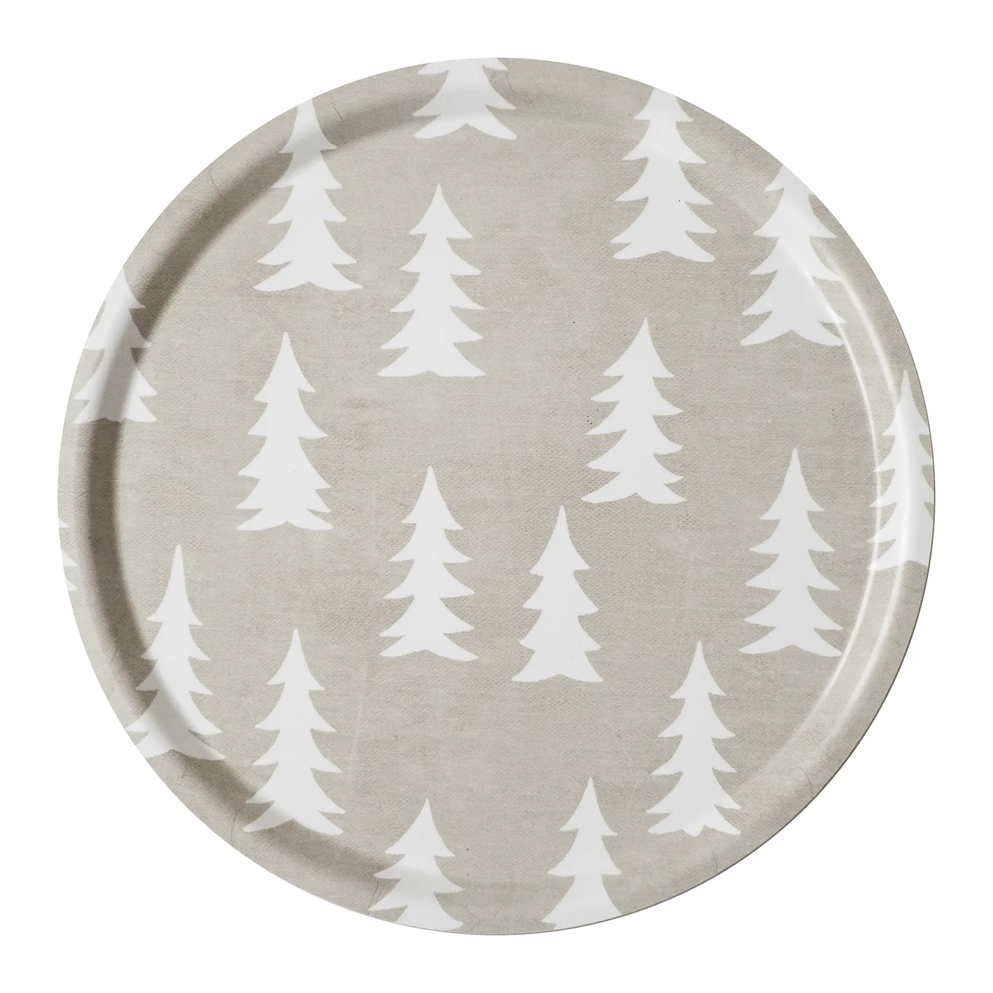 Gran tray, sand-white, Ø38 cm Fine Little Day