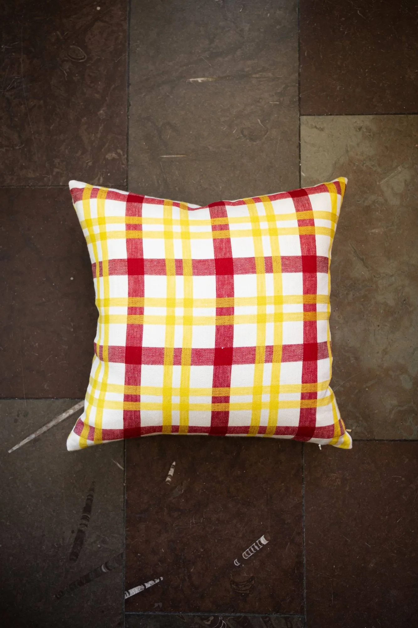 Grid cushion cover, Yellow, 38x58 cm Fine Little Day