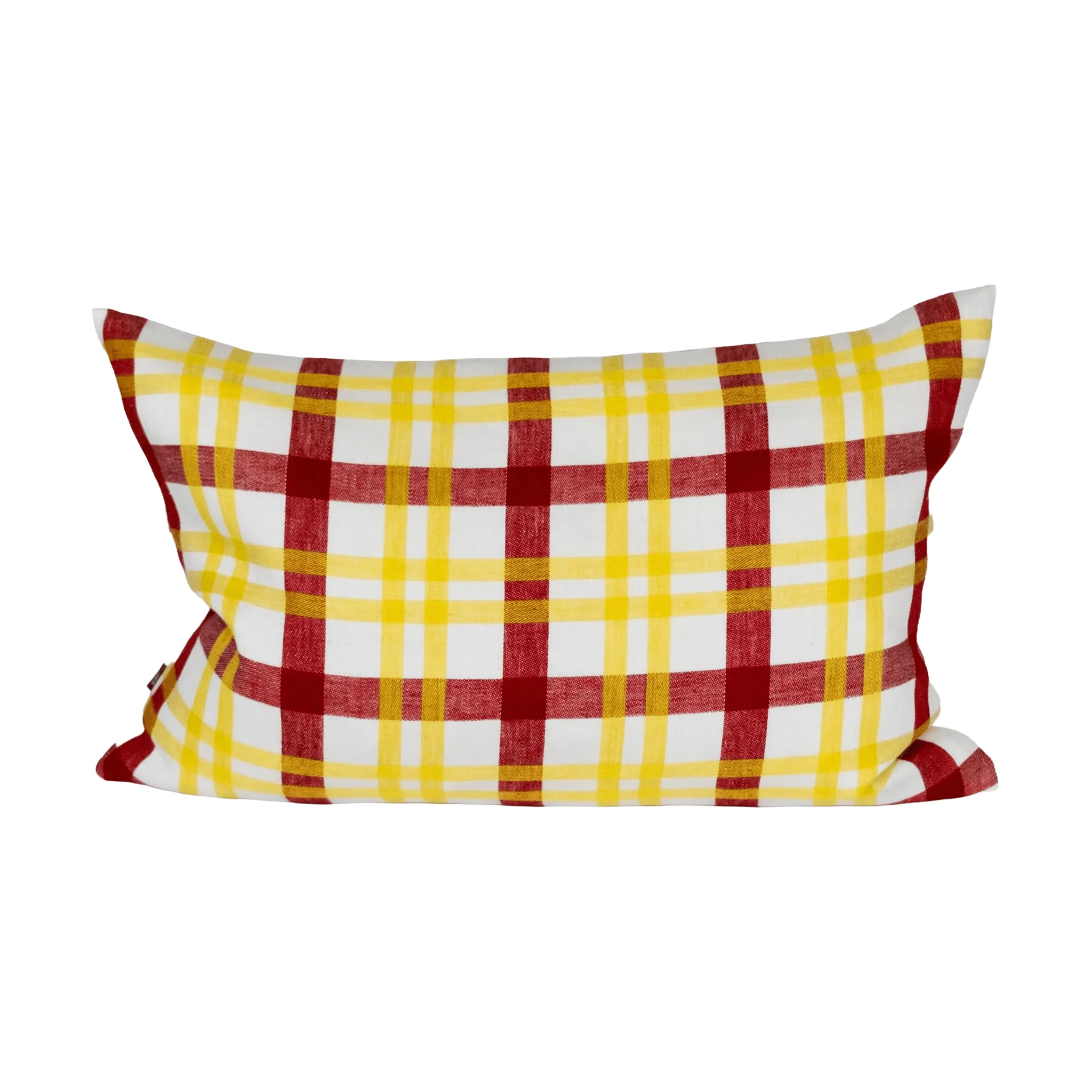 Grid cushion cover, Yellow, 45x45 cm Fine Little Day