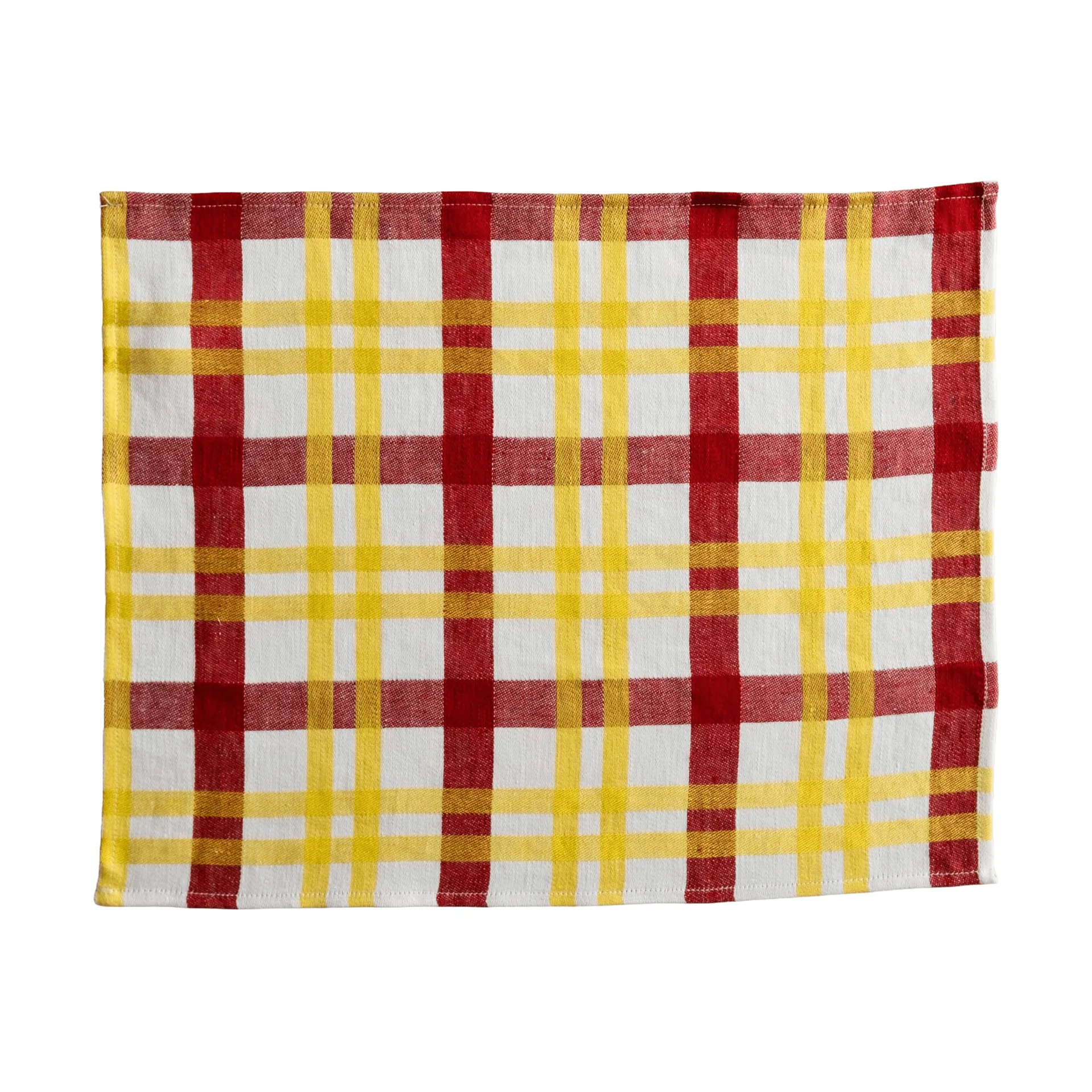 Grid placemat, Yellow, 37x47 cm Fine Little Day