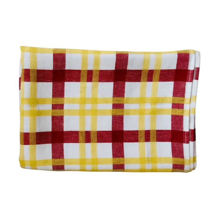 Grid tablecloth - Yellow, 147x147 cm - Fine Little Day