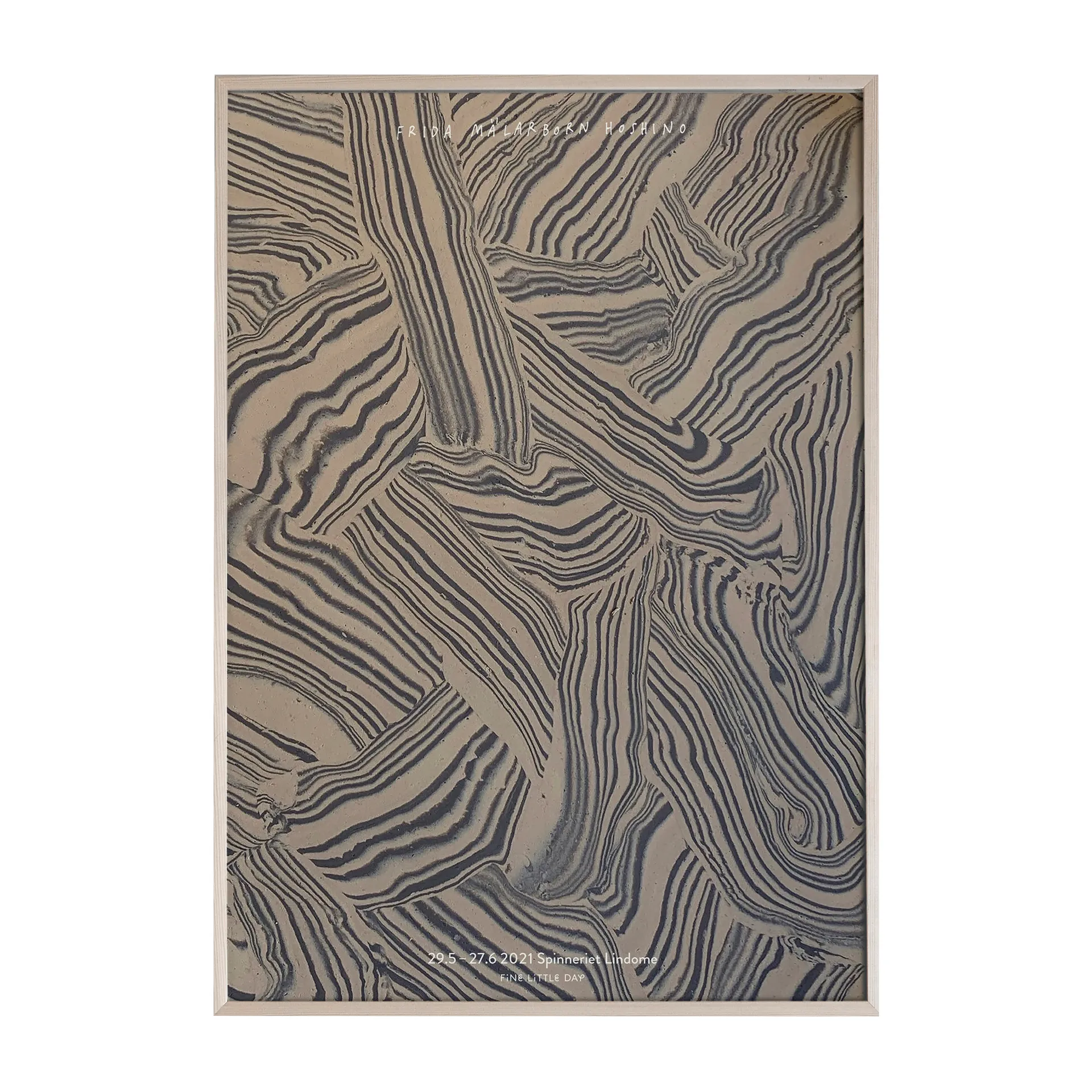 Hoshino exhibitionposter, 50x70 cm Fine Little Day