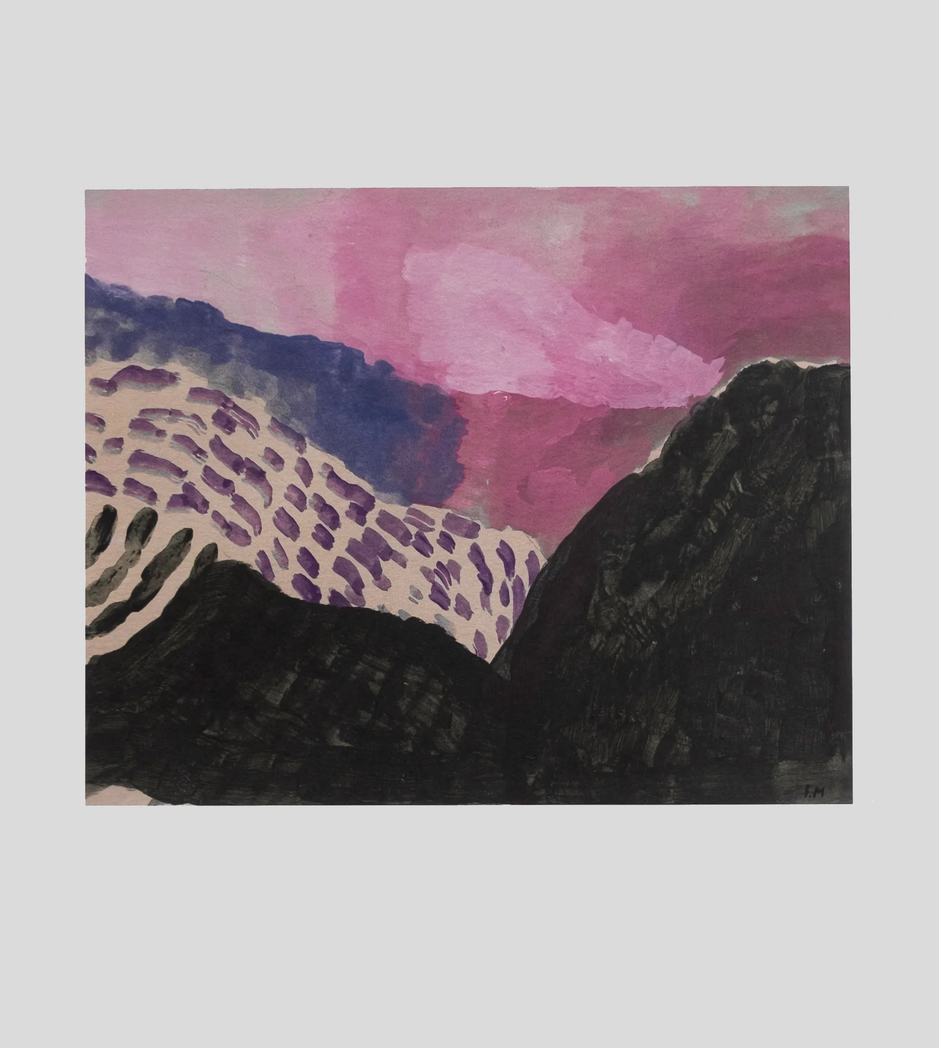 Landscape poster 40x50 cm, multi Fine Little Day