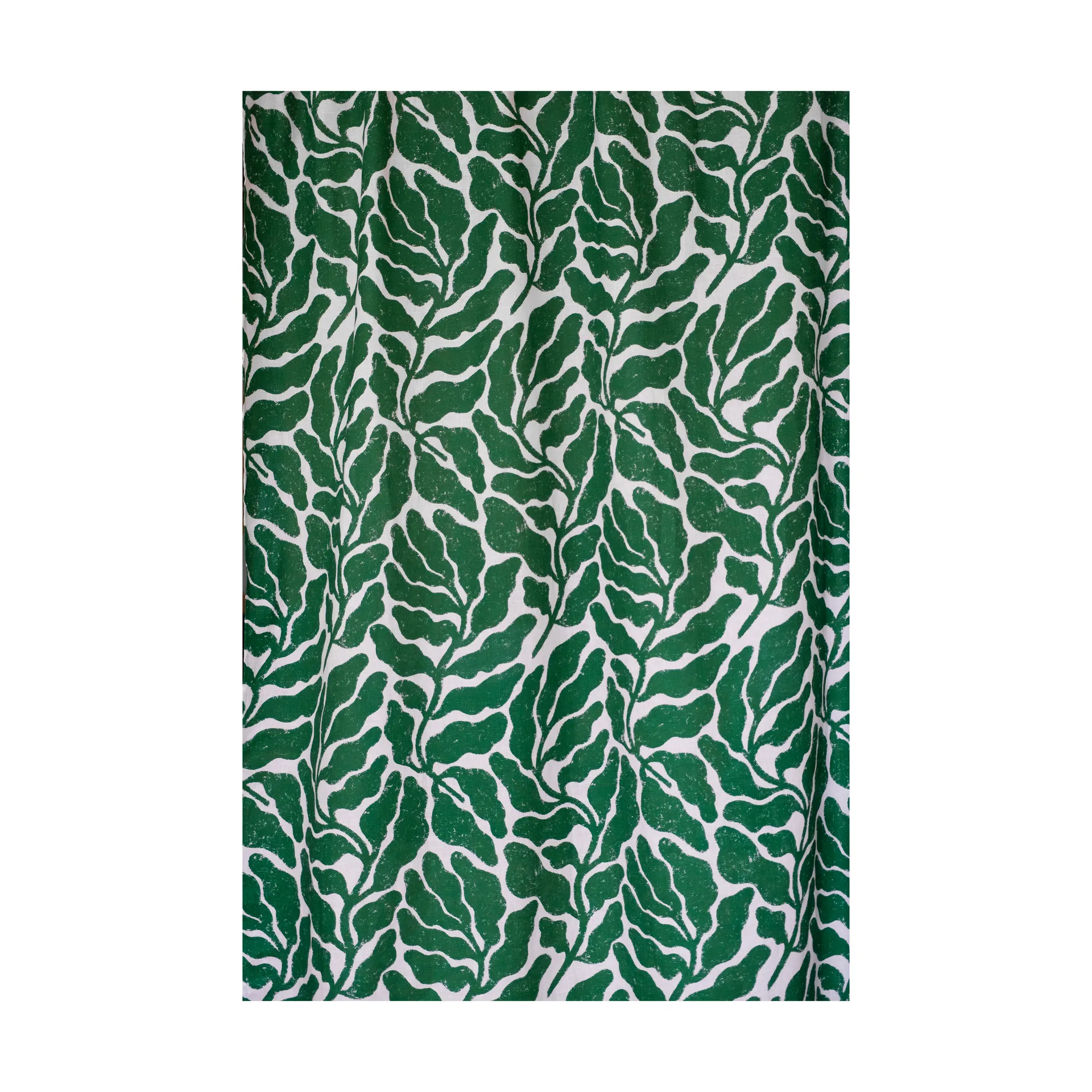 Leaves curtain length 147x250 cm, Green Fine Little Day