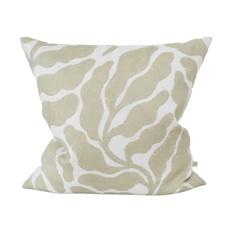 Fine Little Day Leaves cushion cover 48x48 cm Sand