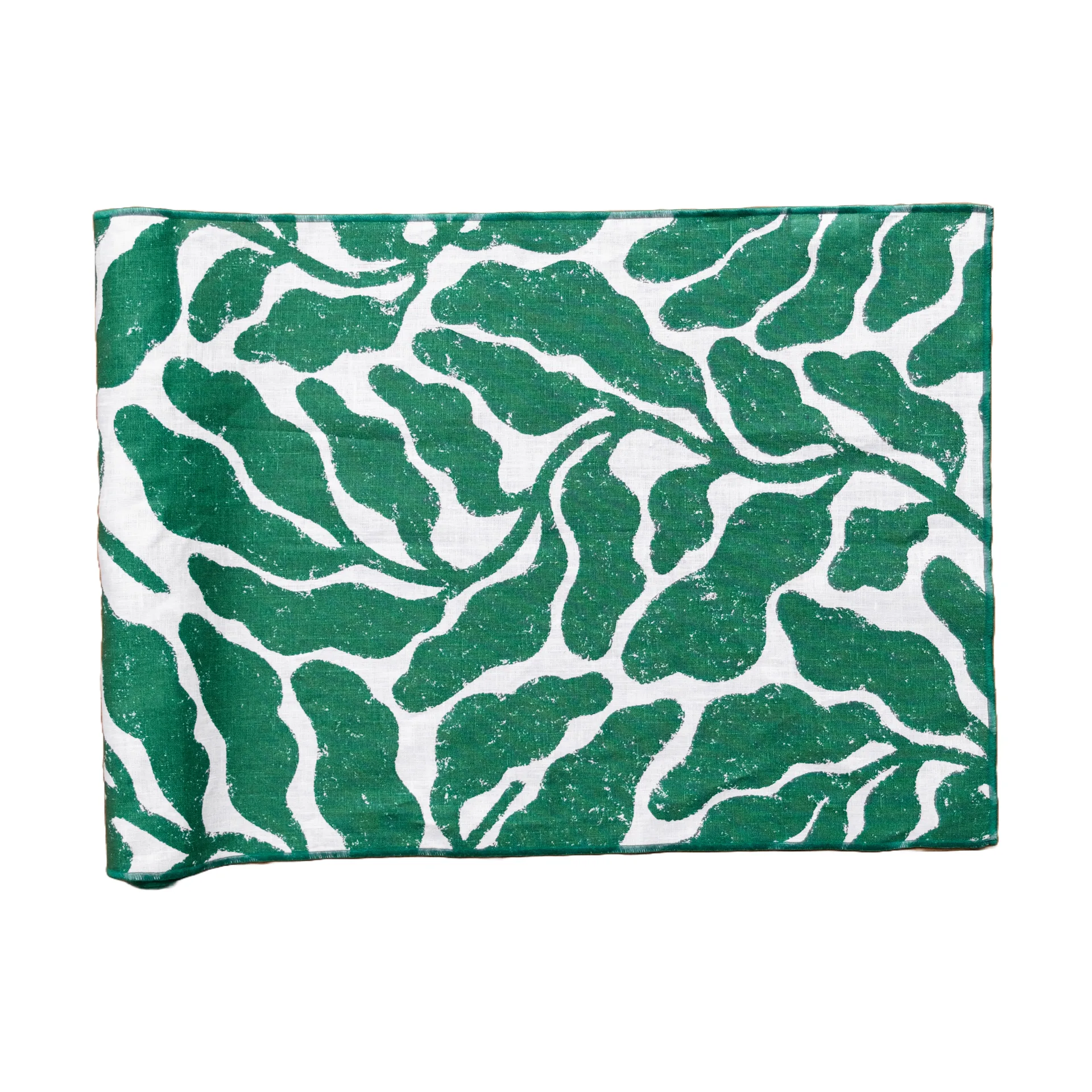 Leaves runner 45x180 cm, Green Fine Little Day