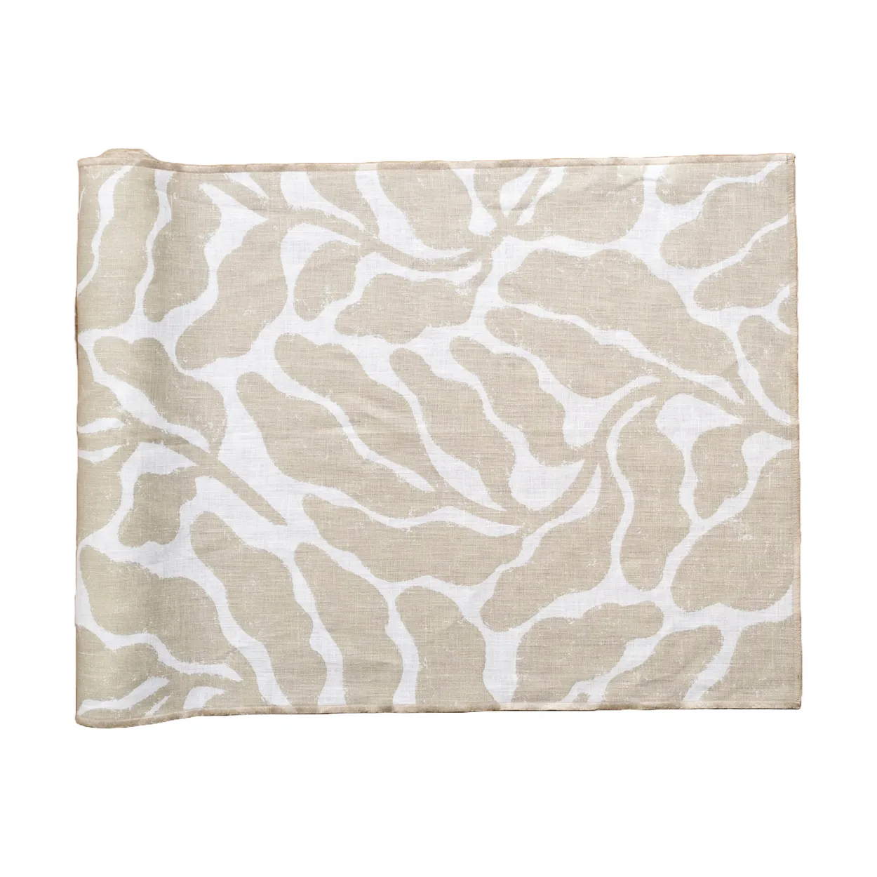 Fine Little Day Leaves runner 45x180 cm Sand | Scandinavian Design | Table runners | Beige