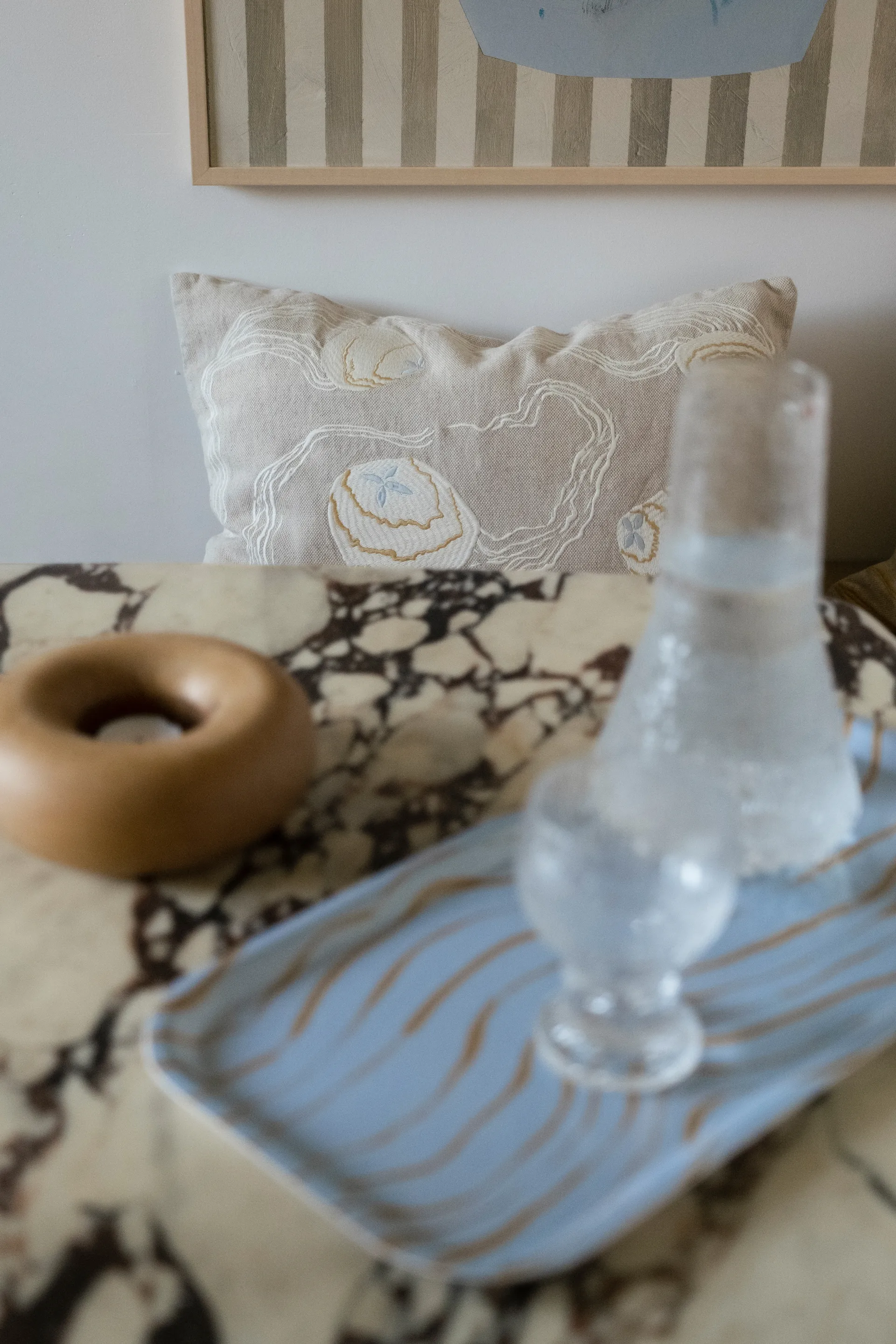 Manet pillowcase 38x58 cm, Natural Fine Little Day