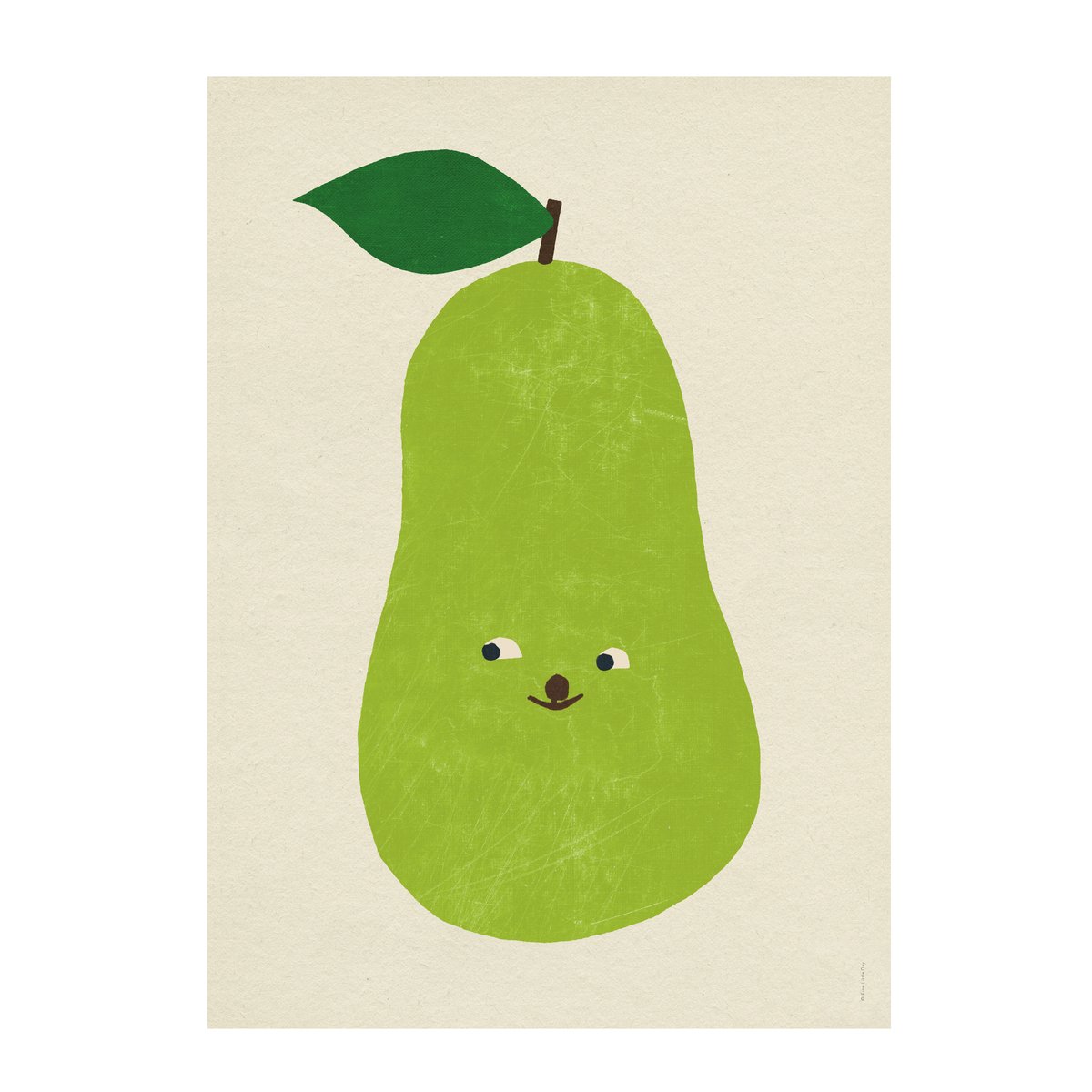 Fine Little Day Piggelin poster 50x70 cm | Scandinavian Design | Posters | Green