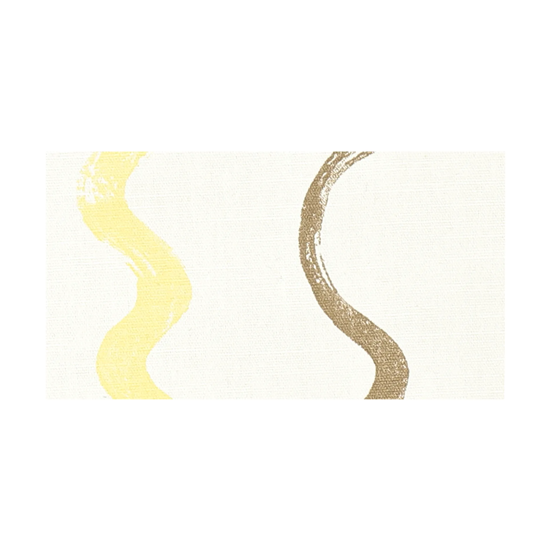 Randig oilcloth, White-yellow Fine Little Day