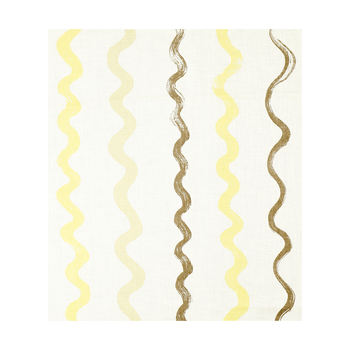 Randig table cloth 149x250 cm - White-yellow - Fine Little Day