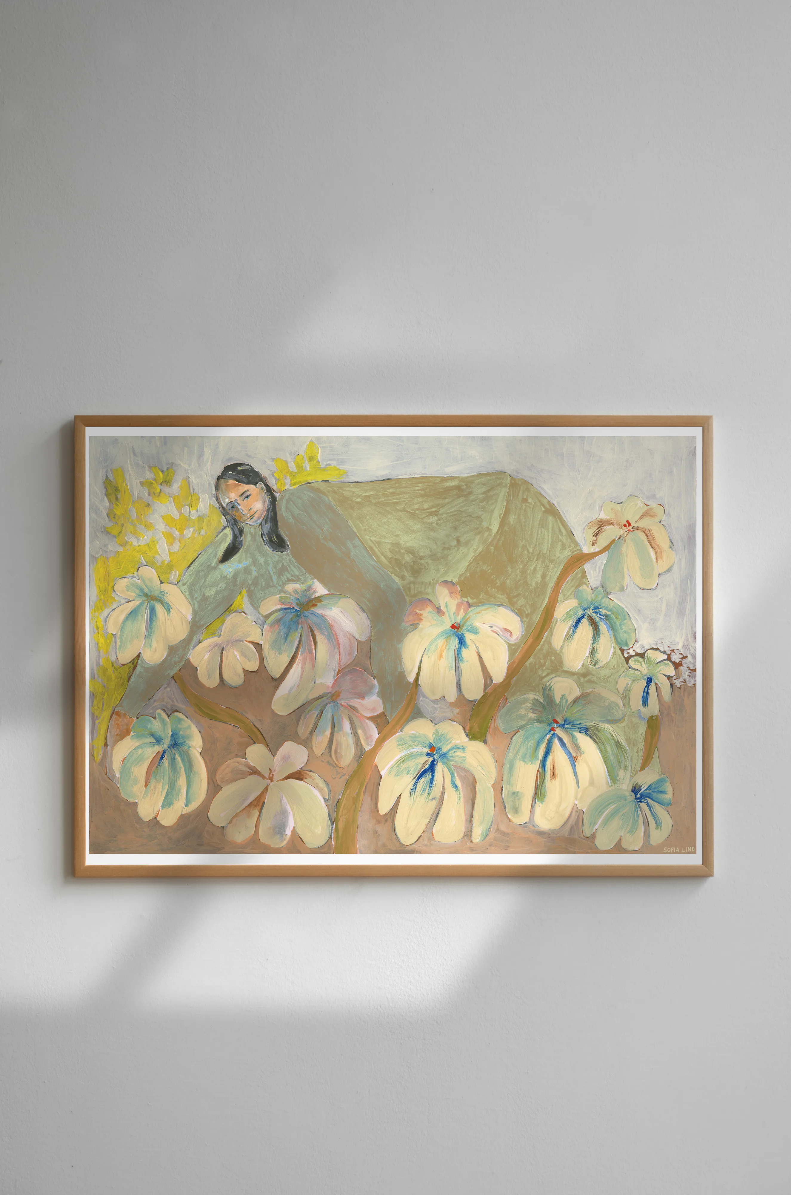 Rose garden poster from Fine Little Day - NordicNest.com