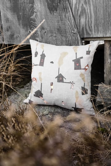 Sauna pillowcase 45x45 cm - Beige - Fine Little Day