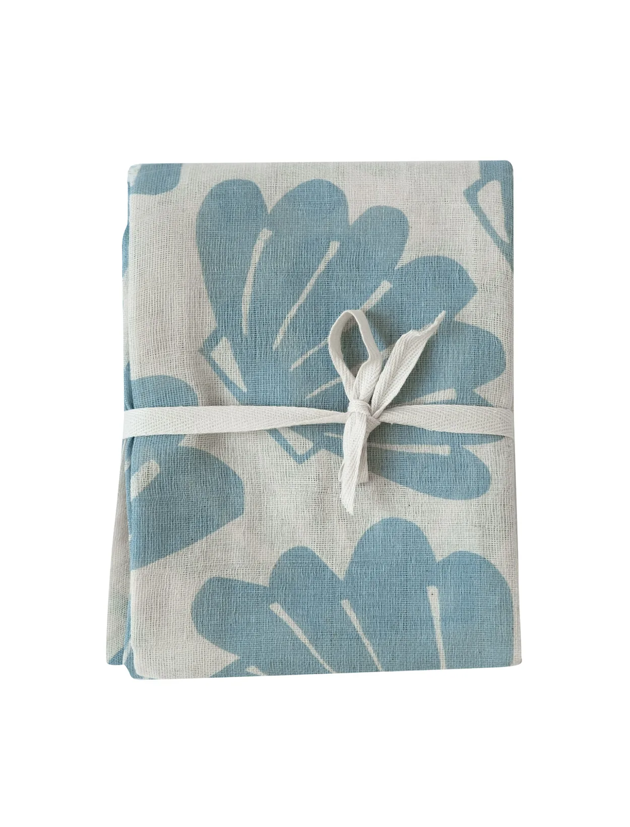 Fine Little Day Shell blanket 120x120 cm Aqua | Scandinavian Design | Wool blankets & throws | Blue