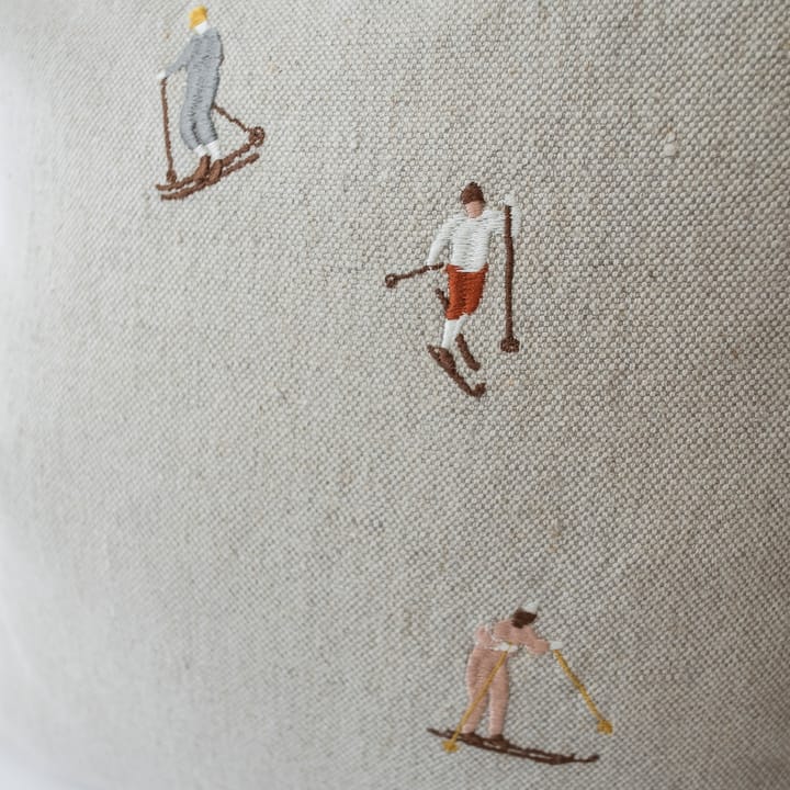 Skiers pillowcase 48x48 cm - Nature - Fine Little Day