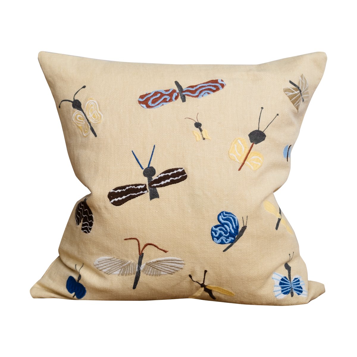 Fine Little Day Slända cushion cover 48x48 cm Yellow