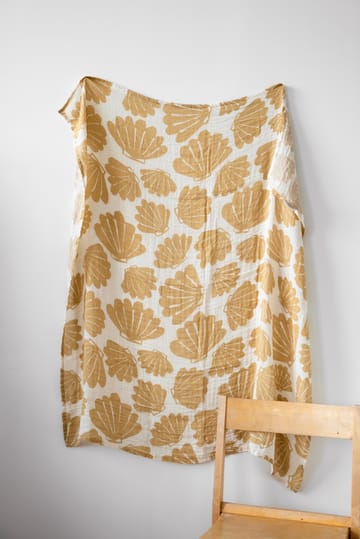 Snäcka muslin throw 120x120 cm - Sand - Fine Little Day