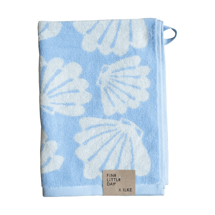 Snäcka towel 50x70 cm, Blue Fine Little Day