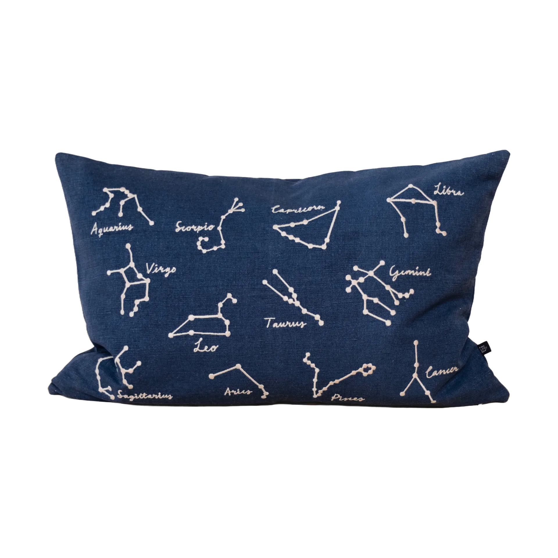 Star sign cushion cover 38x58 cm, Blue-White Fine Little Day