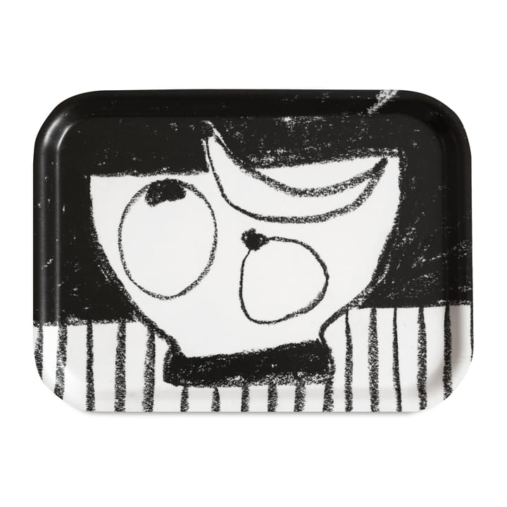 Stilleben tray 20x27 cm - Black-white - Fine Little Day