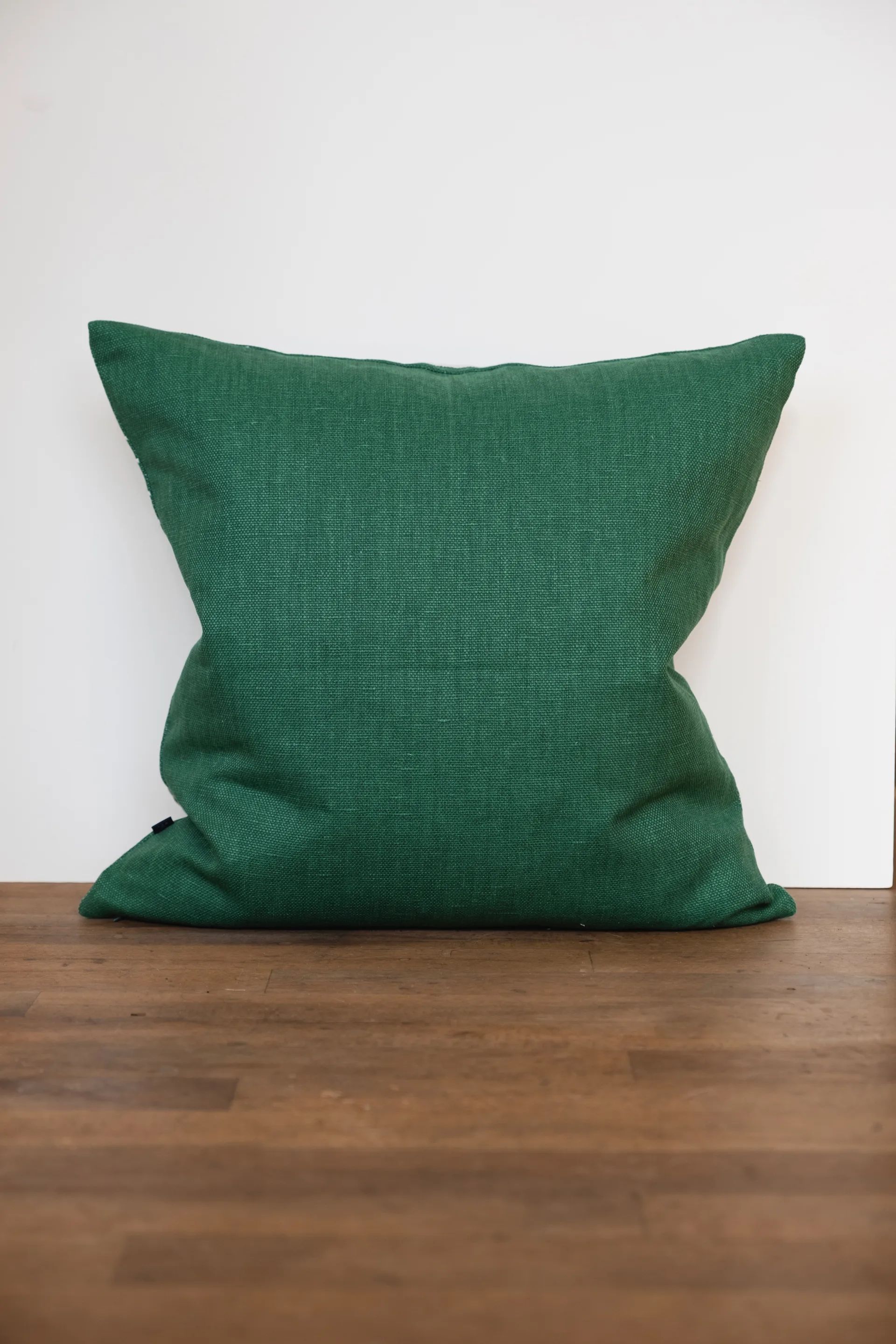 Straw cushion cover 48x48 cm, Green Fine Little Day