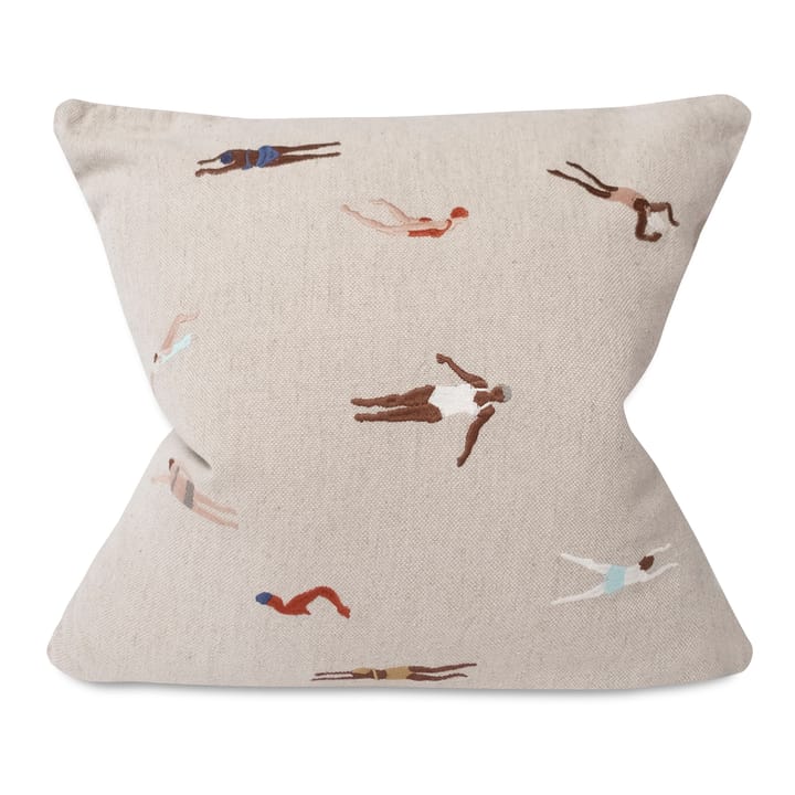 Swimmers cushion cover 48x48 cm - beige - Fine Little Day