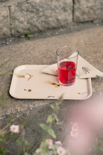 Swimmers tray 20x27 cm - Beige - Fine Little Day