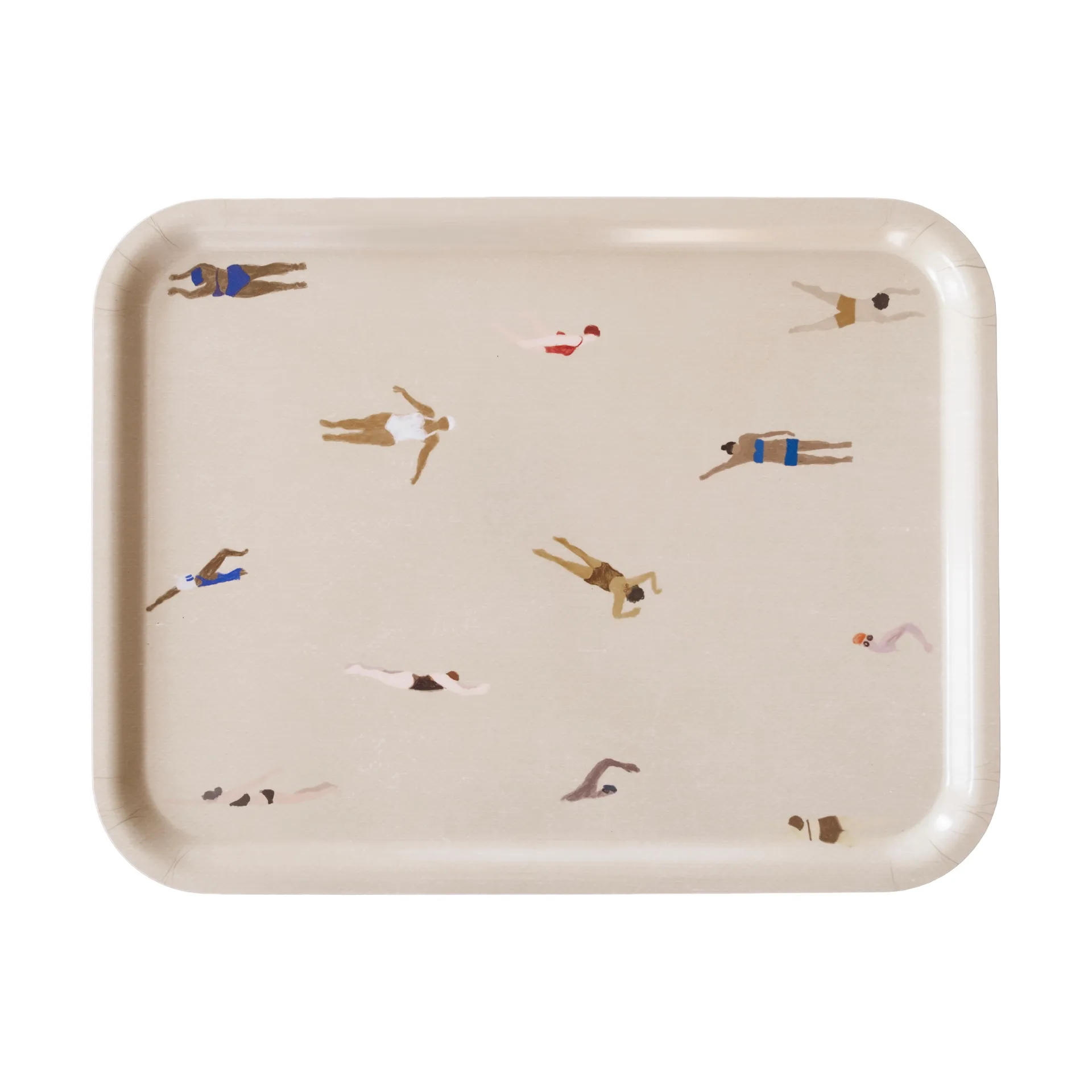 Swimmers tray 33x43 cm, Beige Fine Little Day