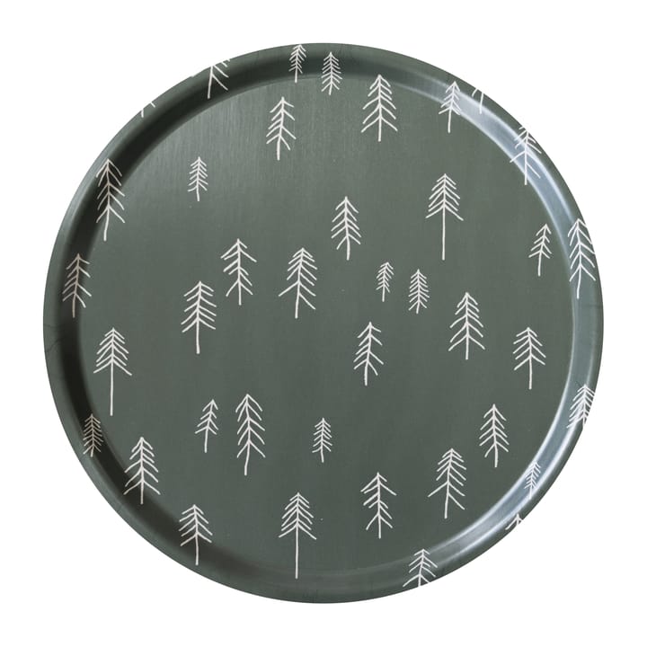 Tall tray Ø38 cm - Green-nude - Fine Little Day