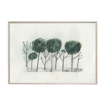 Trees poster 50x70 cm - Black- off white - Fine Little Day