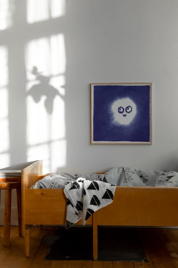 Tufs poster 50x50 cm - Blue-white - Fine Little Day