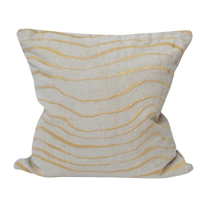 Våg pillowcase 48x48 cm - Yellow - Fine Little Day