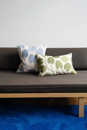 Water lilies cushion cover - Natural-green, 38x58 cm - Fine Little Day
