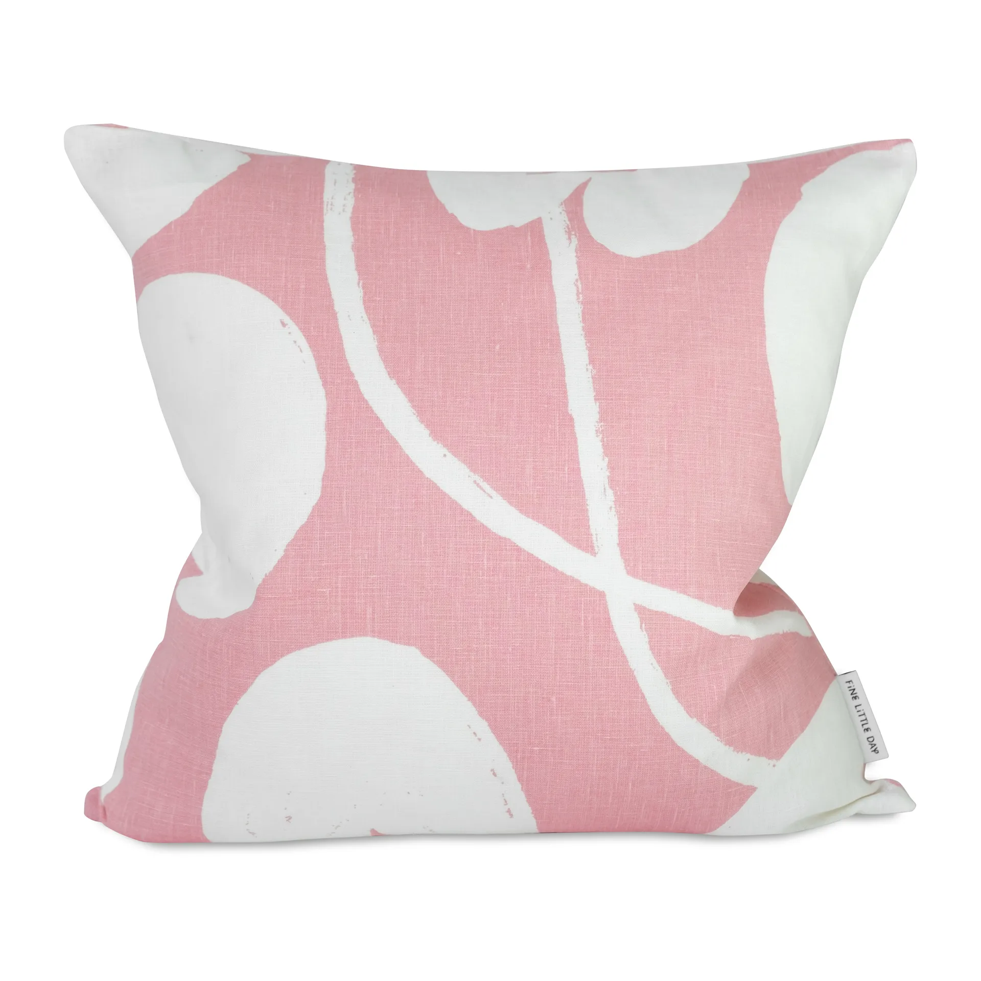 Water lilies cushion cover, Pink, 48x48 cm Fine Little Day