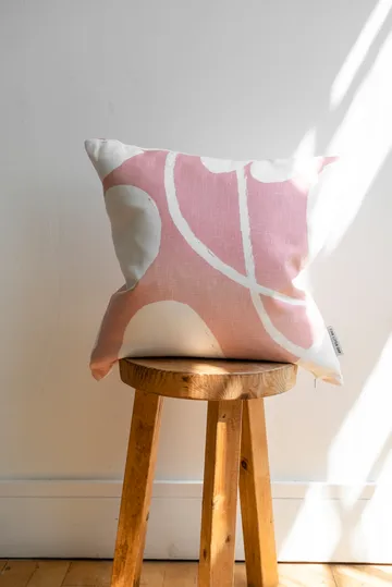 Water lilies cushion cover - Pink, 48x48 cm - Fine Little Day