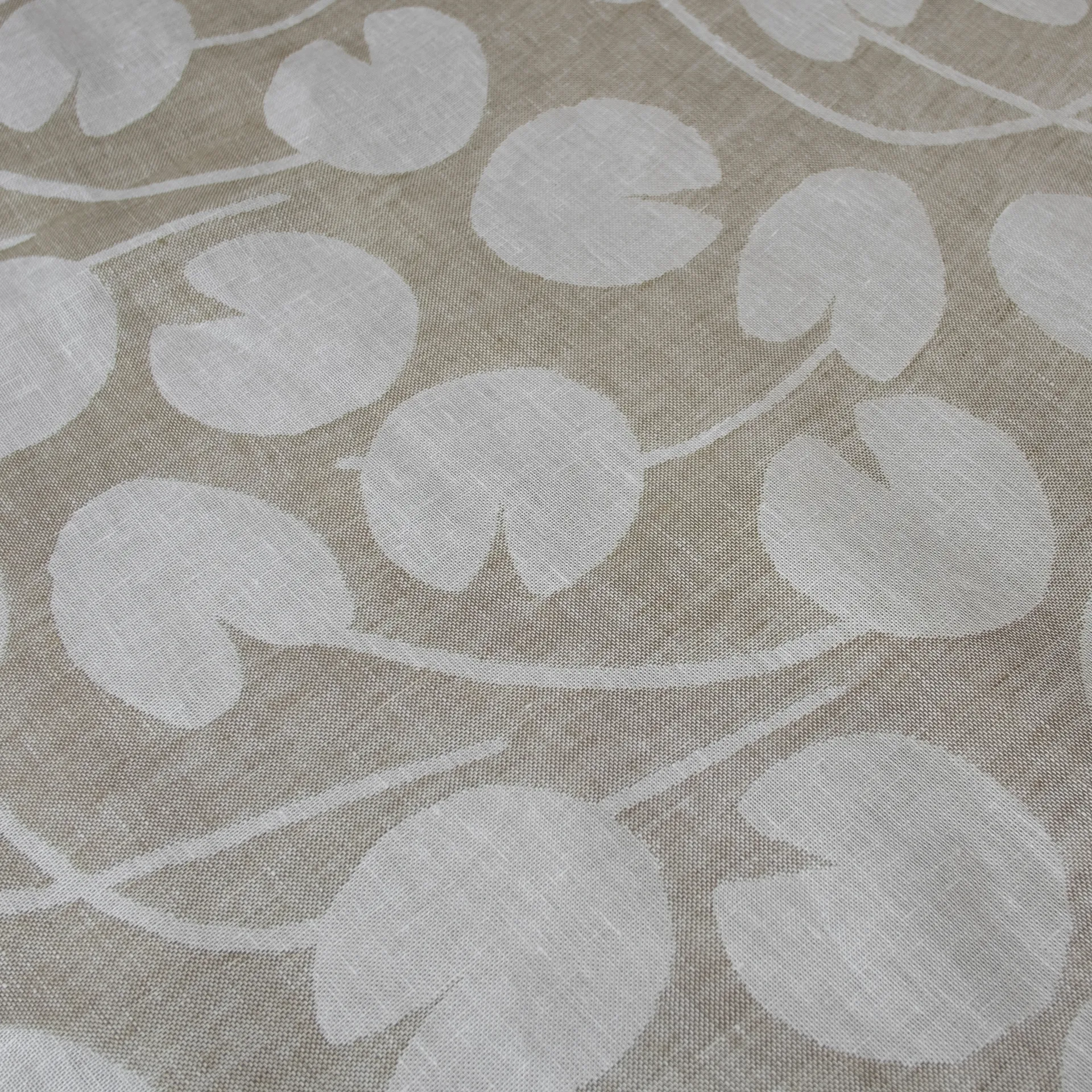 Water lilies fabric, olive Fine Little Day