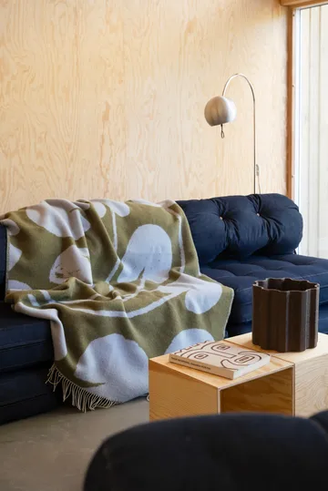 Water lilies throw 130x220 cm - Blue-green - Fine Little Day