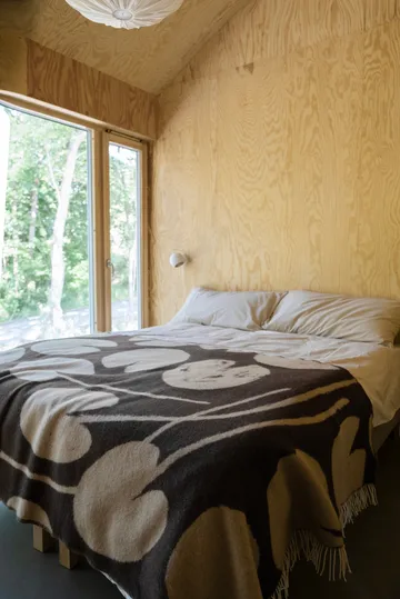 Water lilies throw 130x220 cm - Brown - Fine Little Day