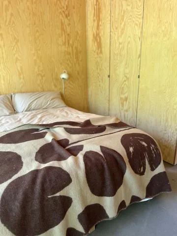 Water lilies throw 130x220 cm - Brown - Fine Little Day